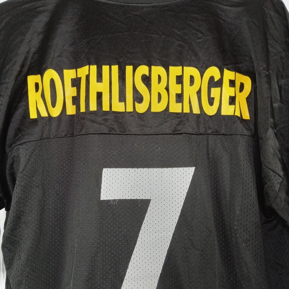 Nfl Pittsburgh Reebok Roethlisberger Steelers Official Jersey Size Adult Large - Picture 5 of 6
